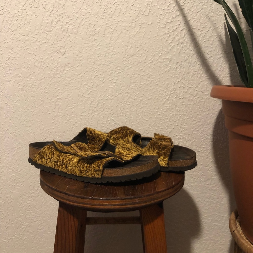 Crushed Velvet Birkenstock’s